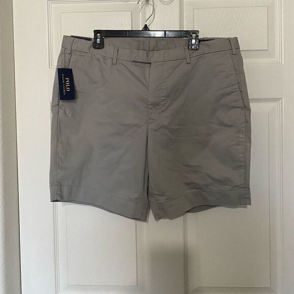 POLO by Ralph Lauren Men’s Stretch Straight Fit Short Pants Size 38 NWT - Picture 1 of 4